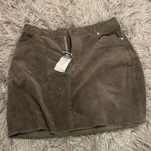 Dark green skirt